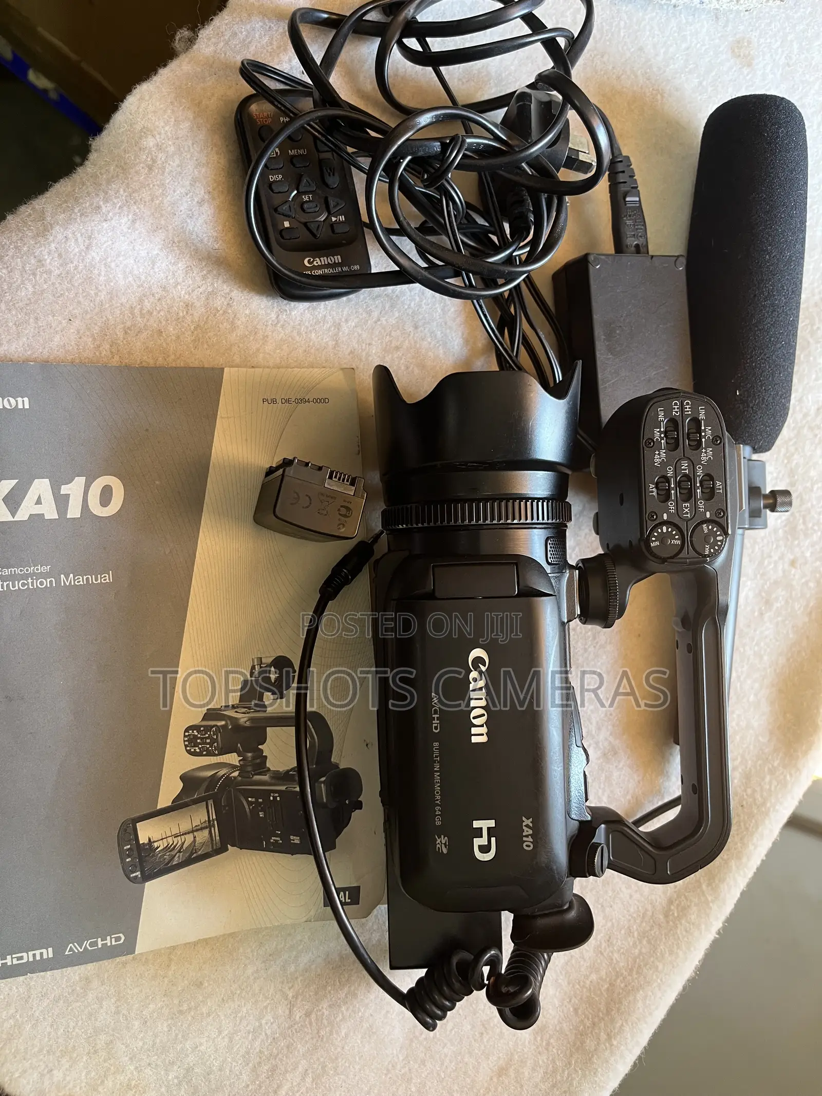 Canon XA10 Pro Camcorder Kit