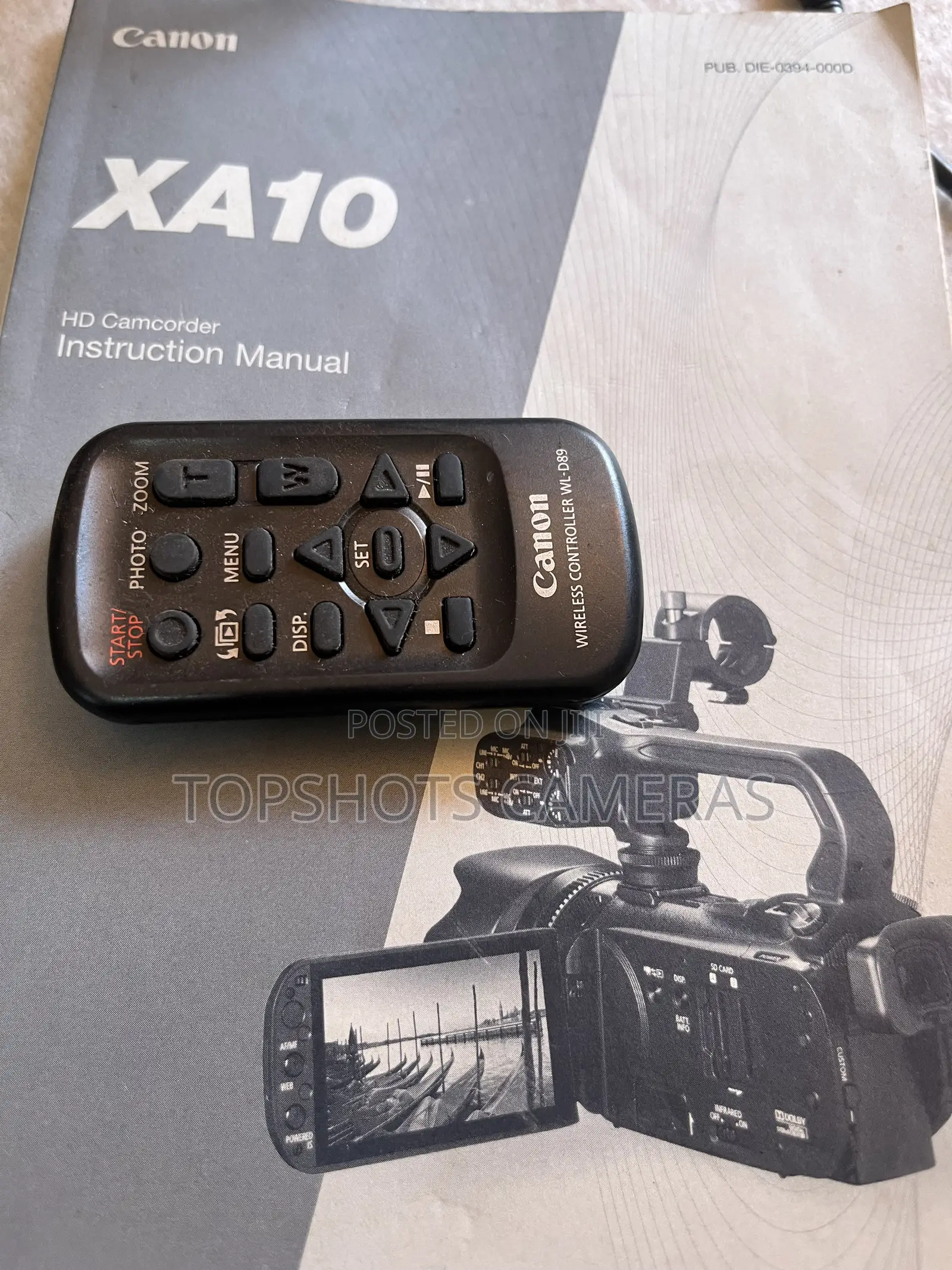 Canon XA10 Pro Camcorder Kit