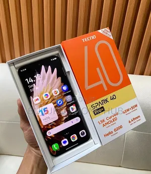 New Tecno Spark 40 Pro+ 256 GB White
