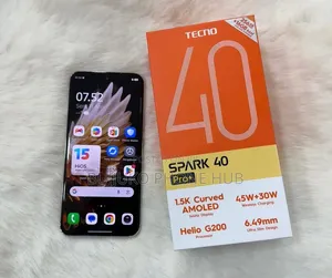 New Tecno Spark 40 Pro+ 256 GB White