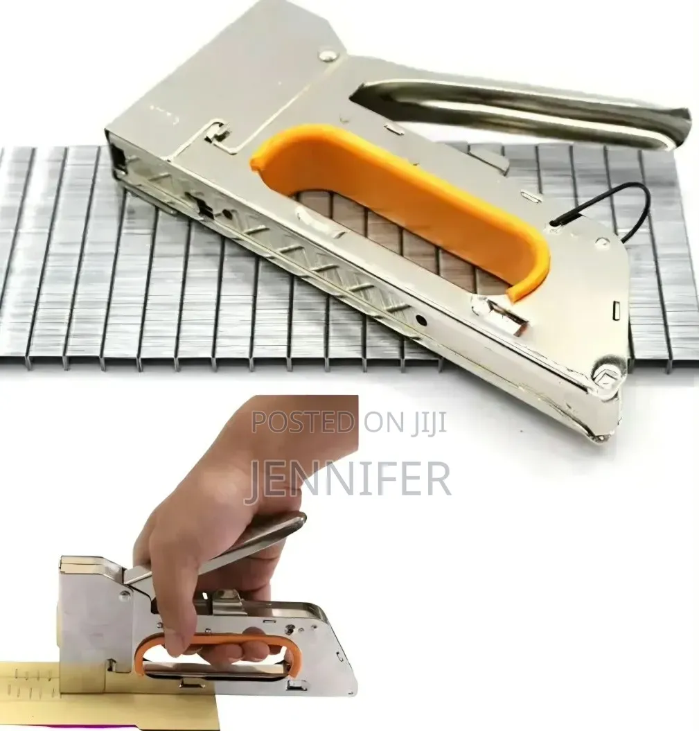 Heavy-Duty Manual Staple Gun Tacker