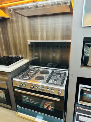 Hisense Cooker 90x60cm 4+2 With Free Standing Electric Oven