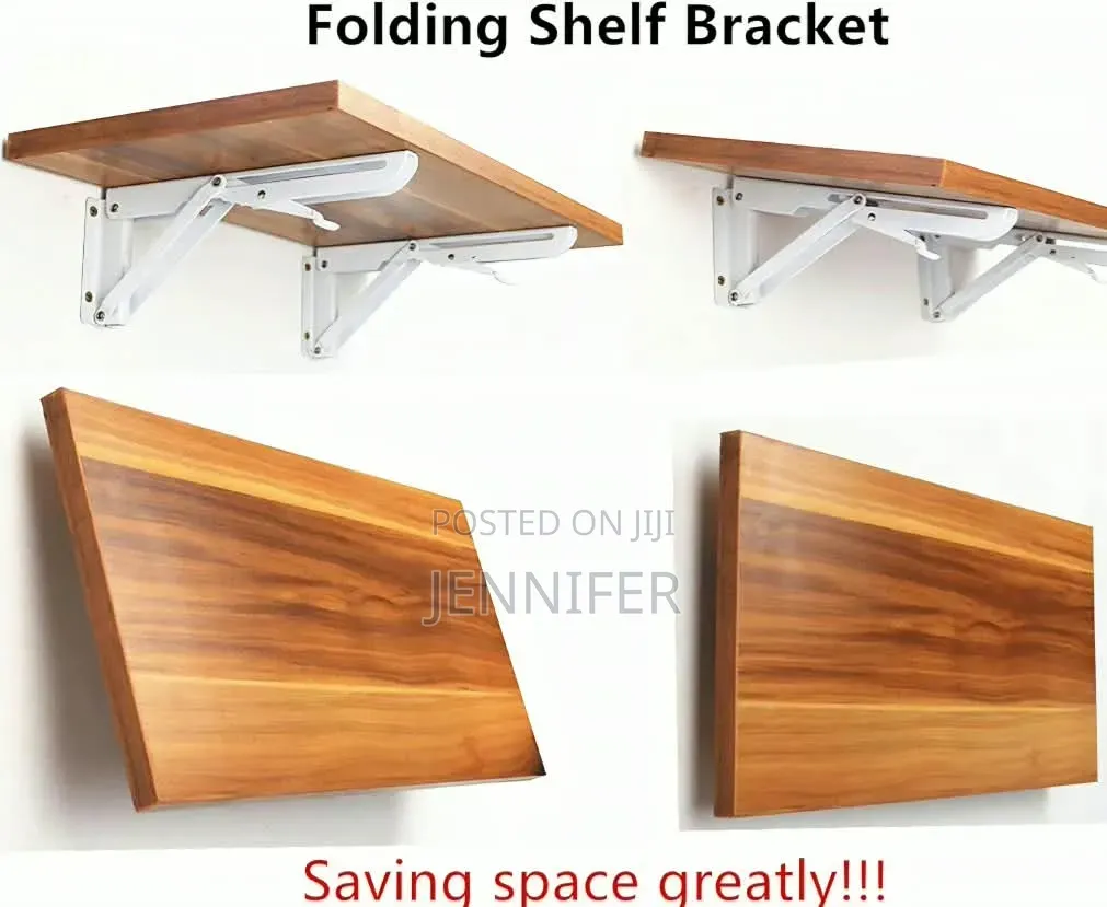 18" Heavy-Duty Folding Shelf Brackets