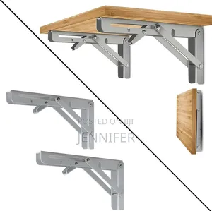18" Heavy-Duty Folding Shelf Brackets