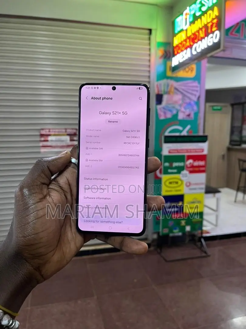 Samsung Galaxy S21 5G 128 GB White