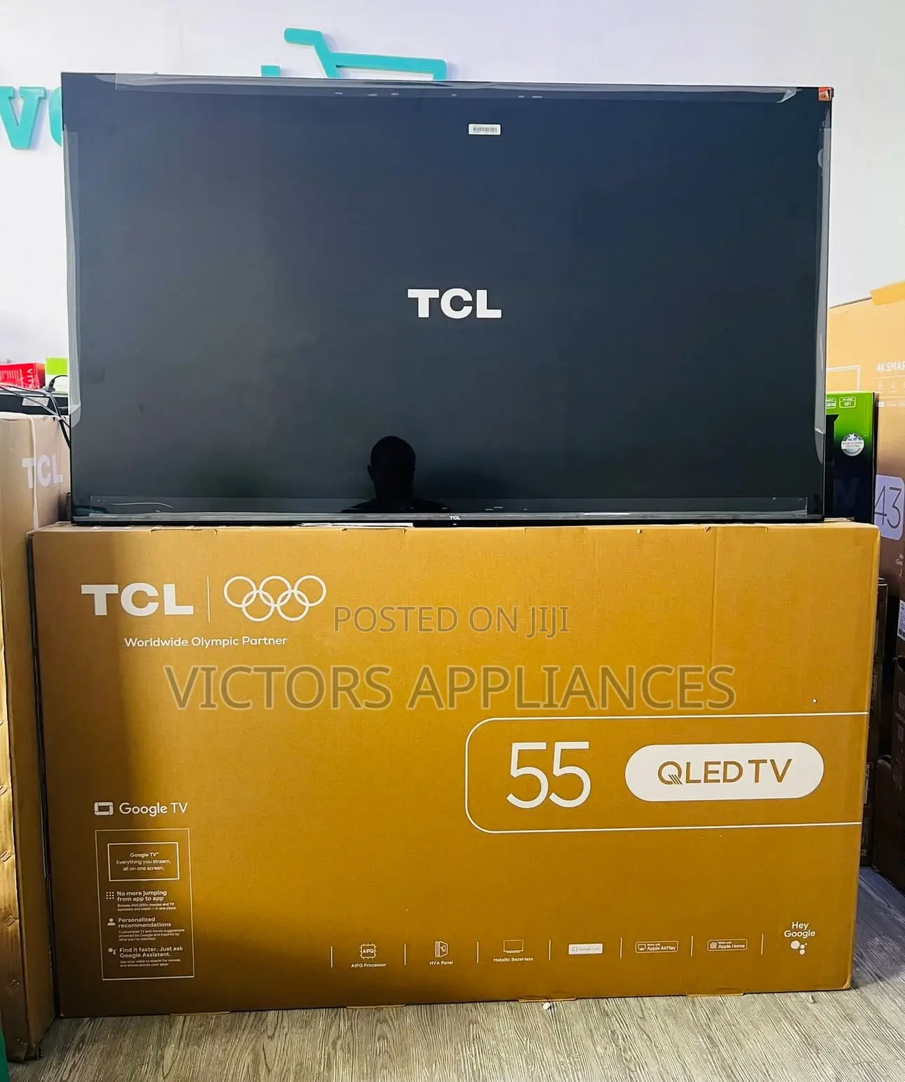 TCL 55inches Premium QLED 4K Google TV