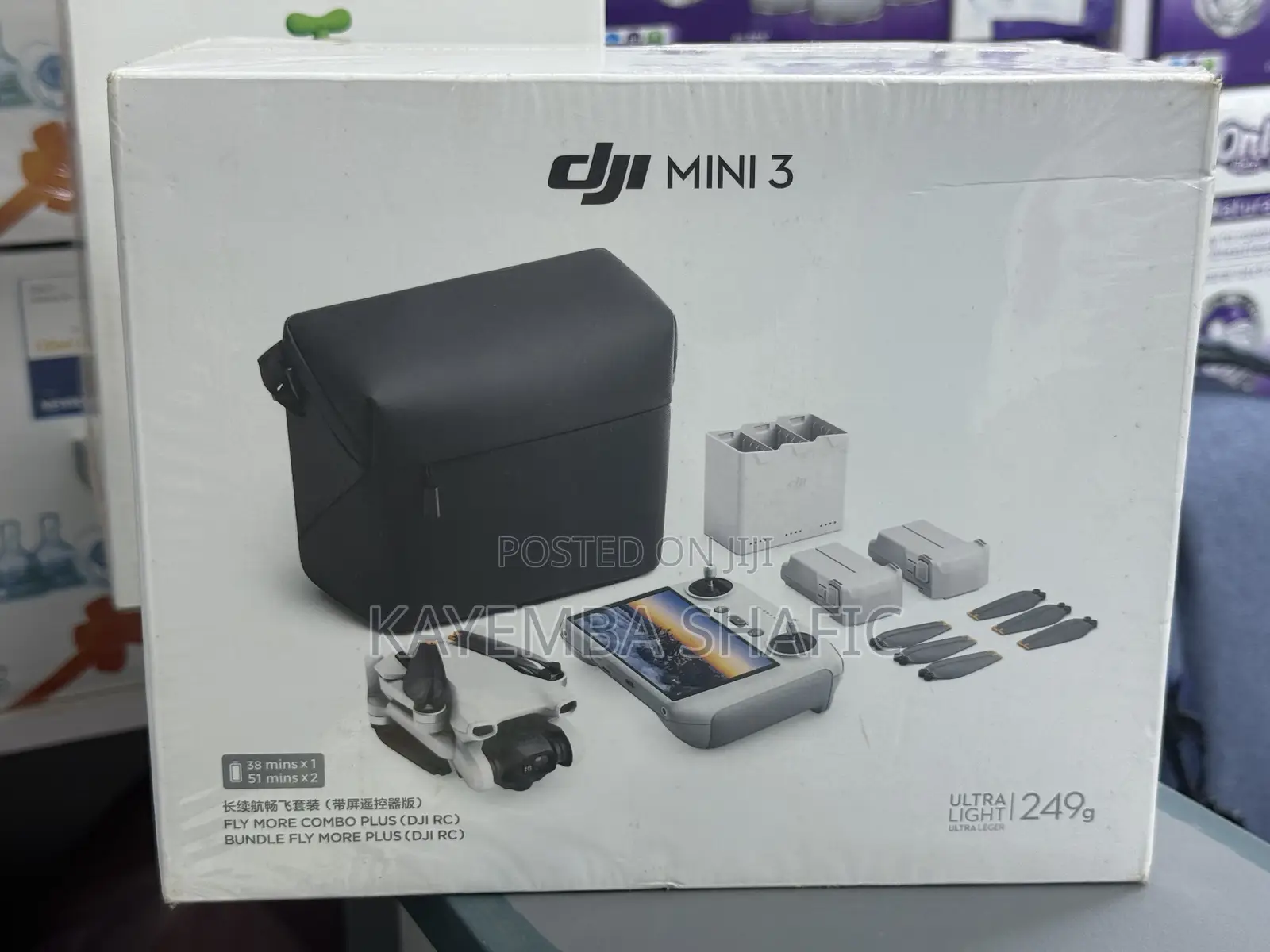 DJI Mini 3 Fly More Combo Plus With DJI RC Smart Remote Drone
