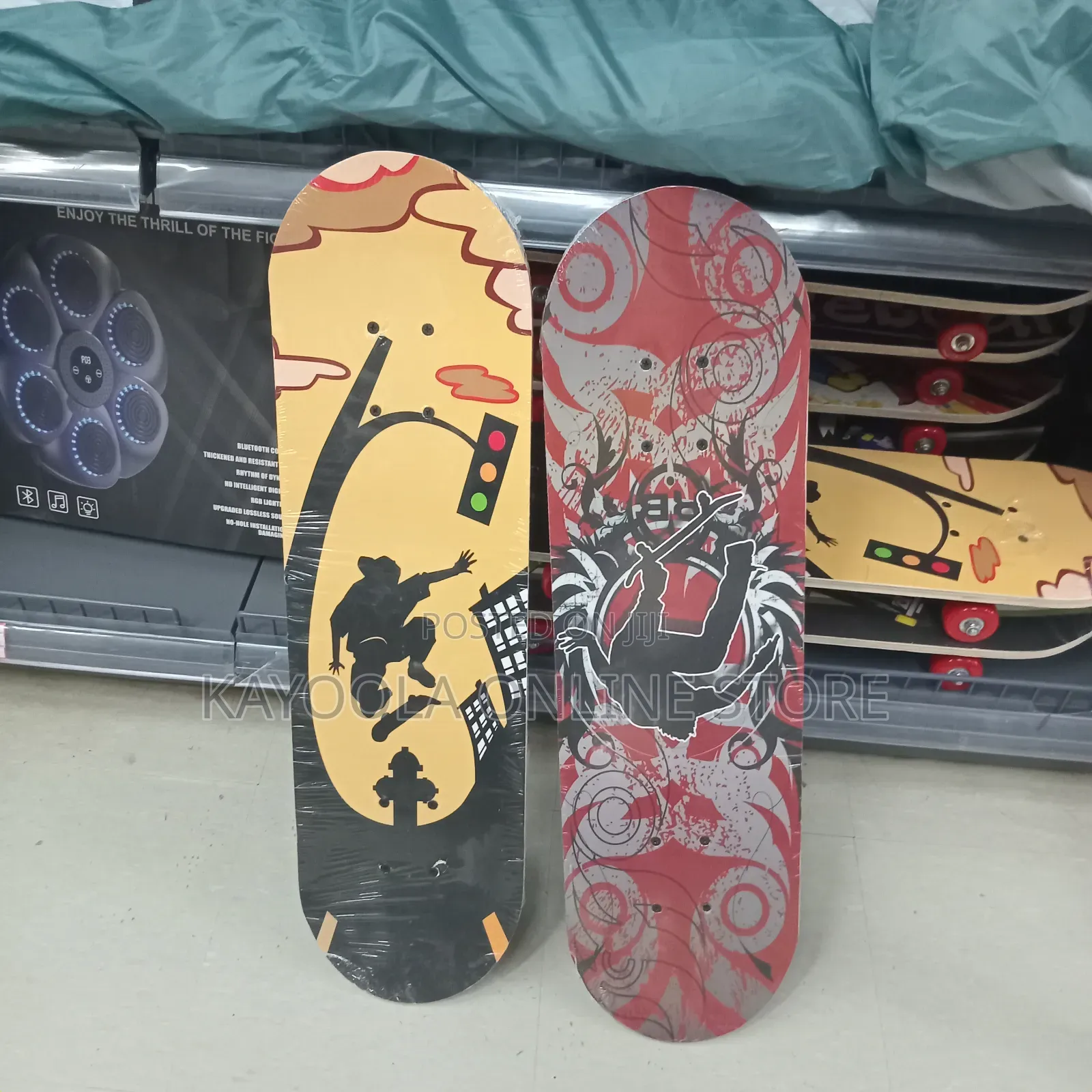 Colourful Wooden Skate Board