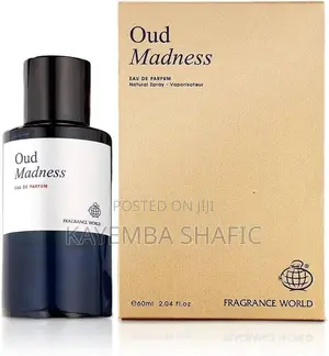 Oud Madness Eau De Parfum by Fragrance World - 60ml Unisex