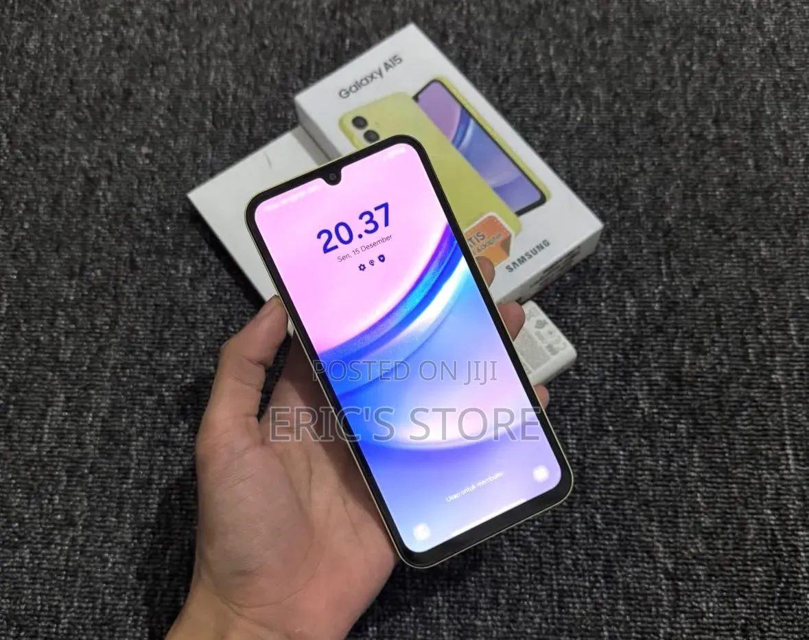 New Samsung Galaxy A15 5G 256 GB Yellow