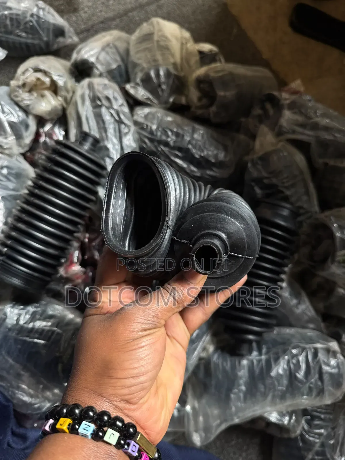 1pc Round Bellows Cylinder Rod Shaft Dust Cover