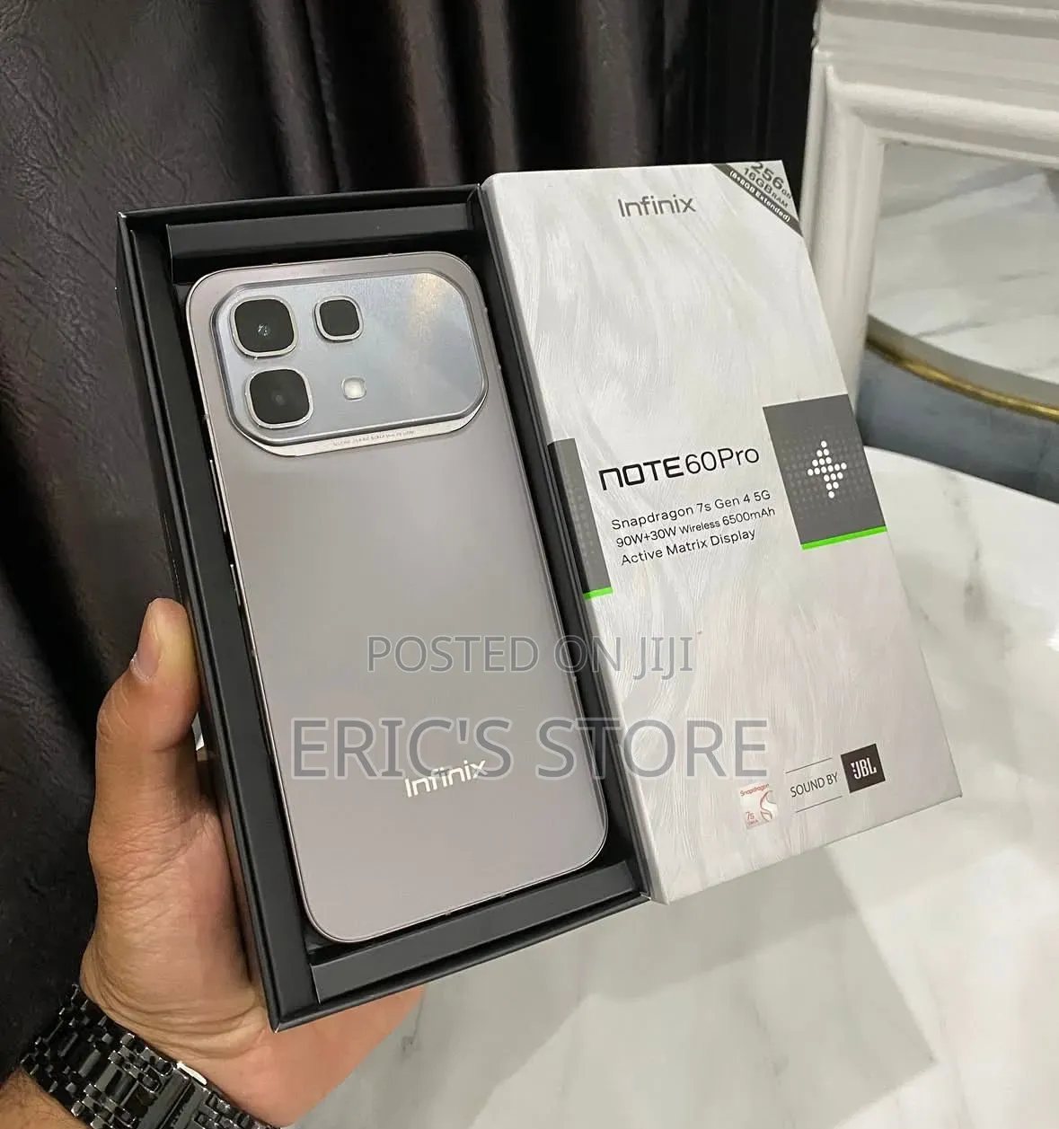 New Infinix Note 60 Pro 256 GB Gray
