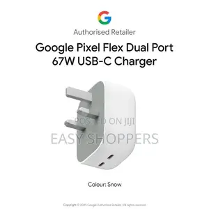 Original Google Pixel Flex Dual Port 67W USB-C Fast Charger