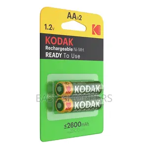 Kodak AA Rechargeable Ni-Mh Batteries 2600mAh.