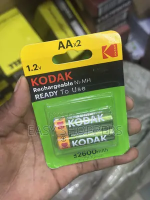 Kodak AA Rechargeable Ni-Mh Batteries 2600mAh.
