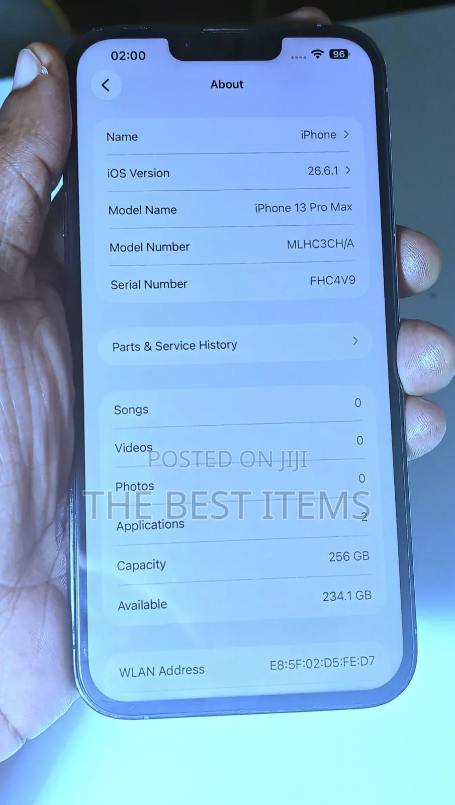 Apple iPhone 13 Pro Max 256 GB Silver