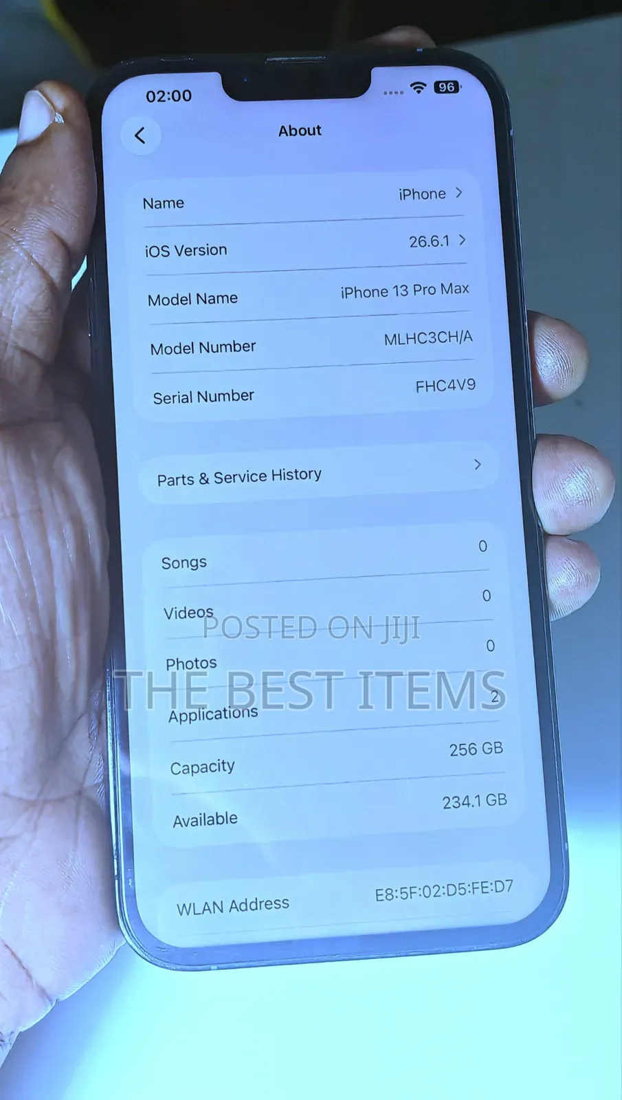 Apple iPhone 13 Pro Max 256 GB Silver