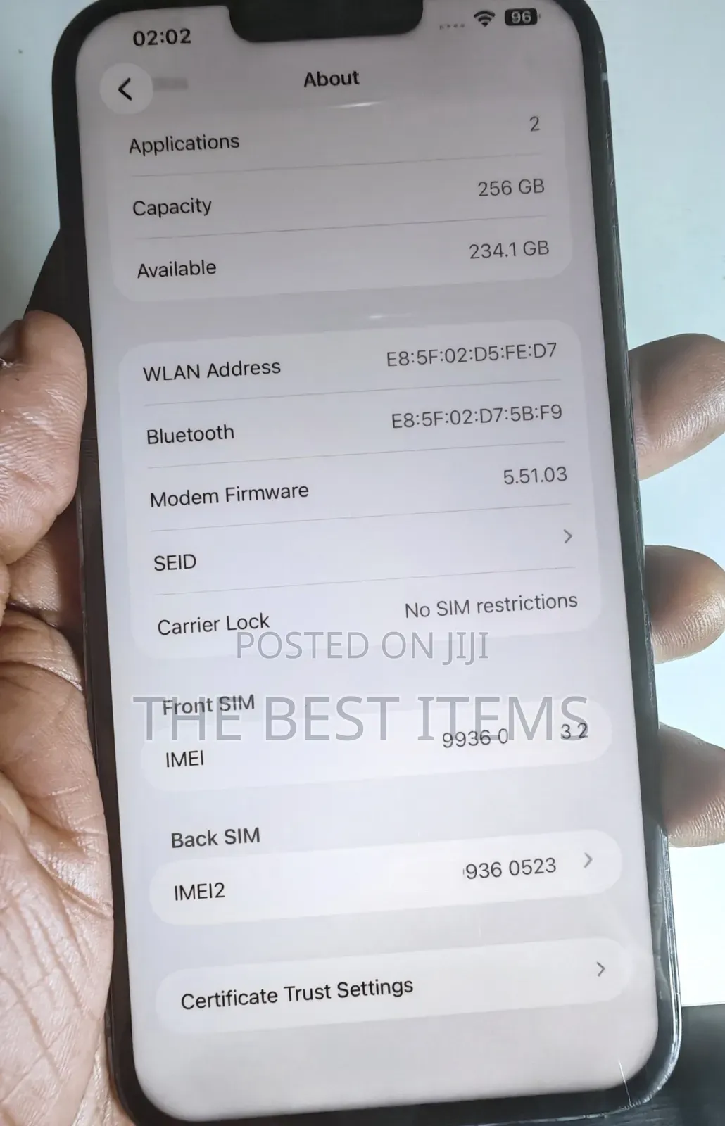Apple iPhone 13 Pro Max 256 GB Silver
