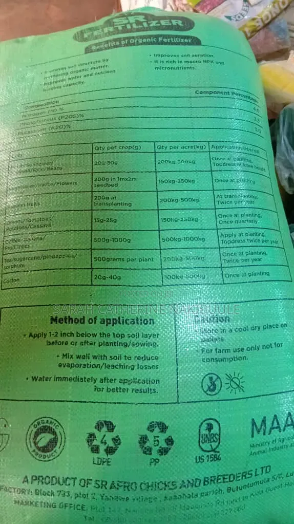 Organic Fertilizers