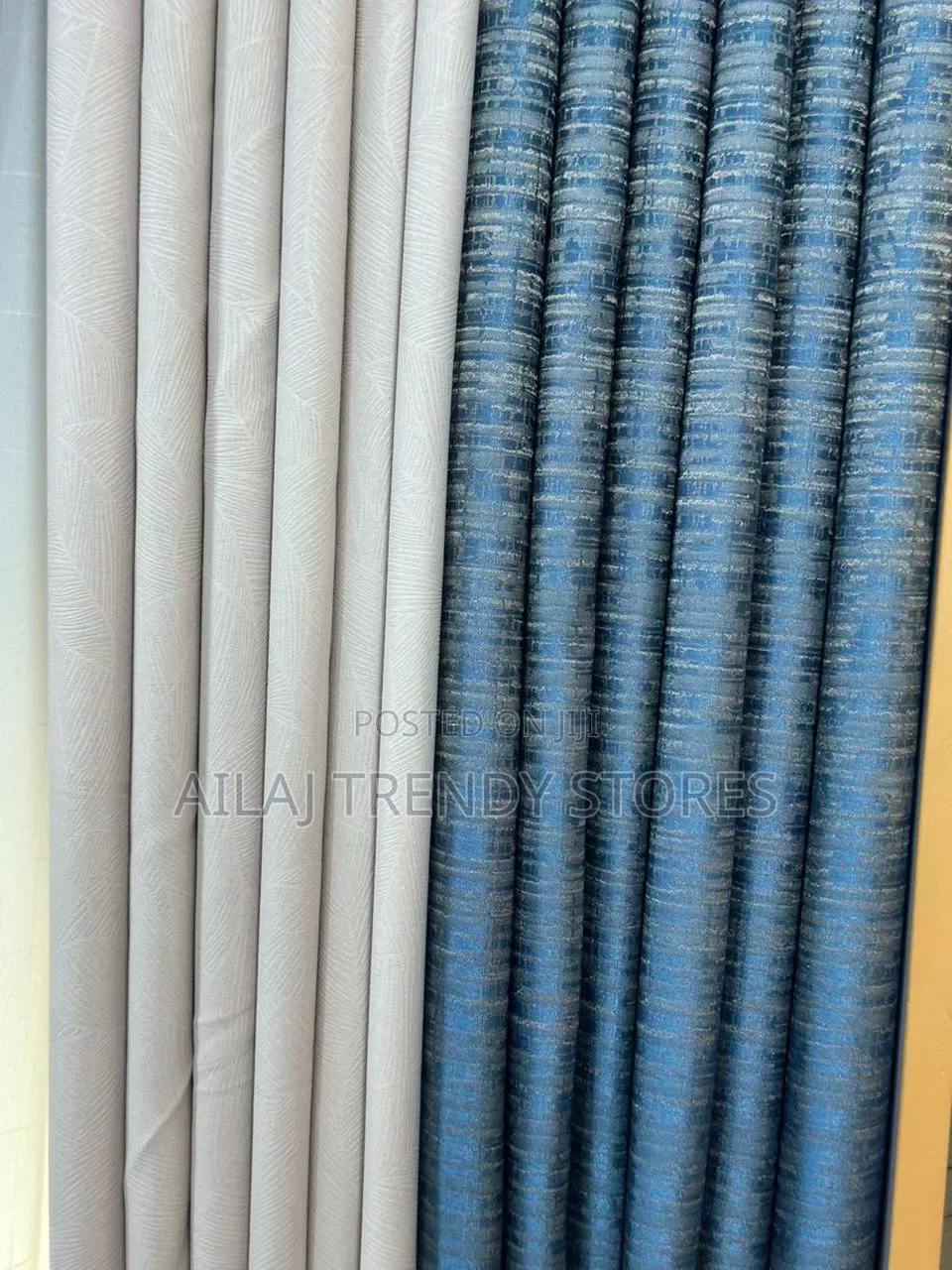 Blue Recent Curtain Designs Per Metre