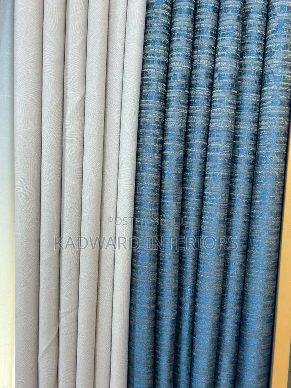 Blue Recent Curtain Designs Per Metre
