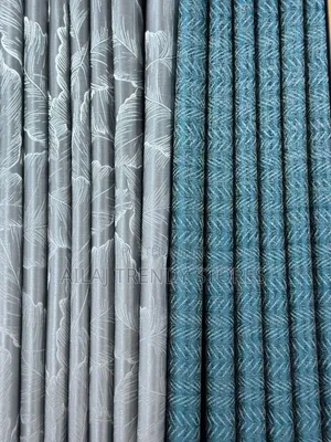 Blue Recent Curtain Designs Per Metre