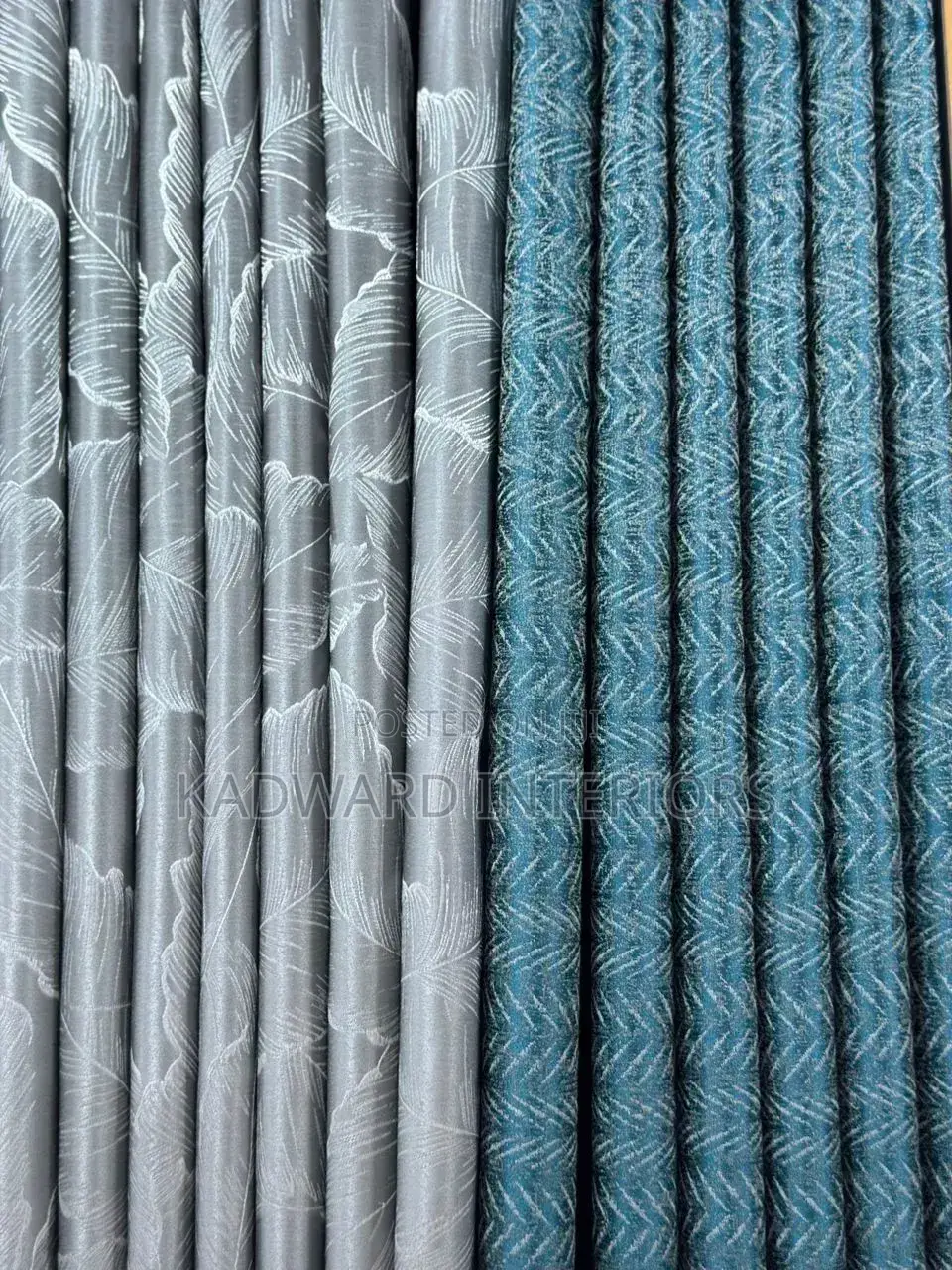 Blue Recent Curtain Designs Per Metre