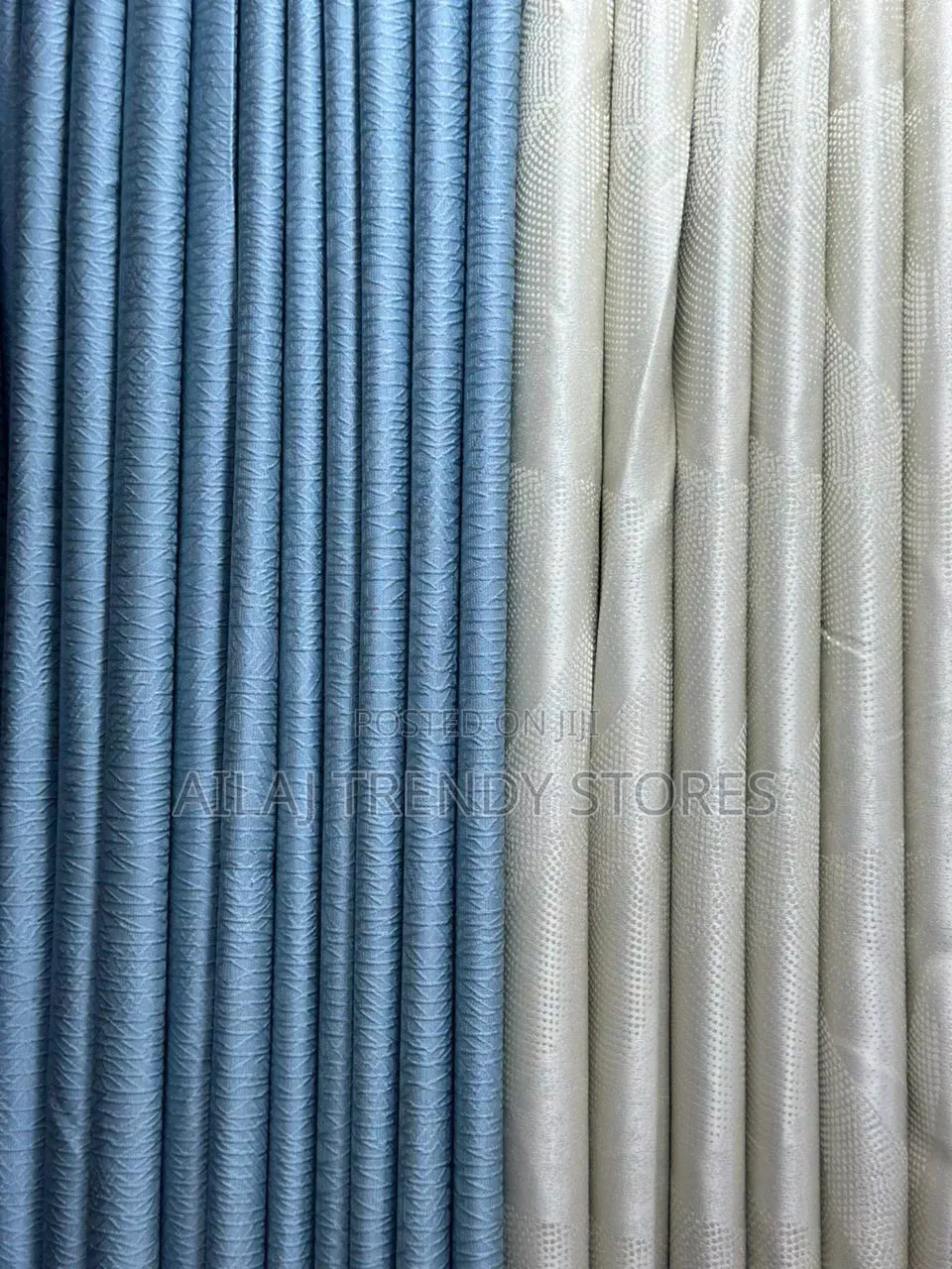 Blue Recent Curtain Designs Per Metre