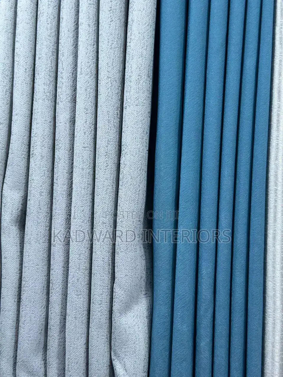 Blue Recent Curtain Designs Per Metre