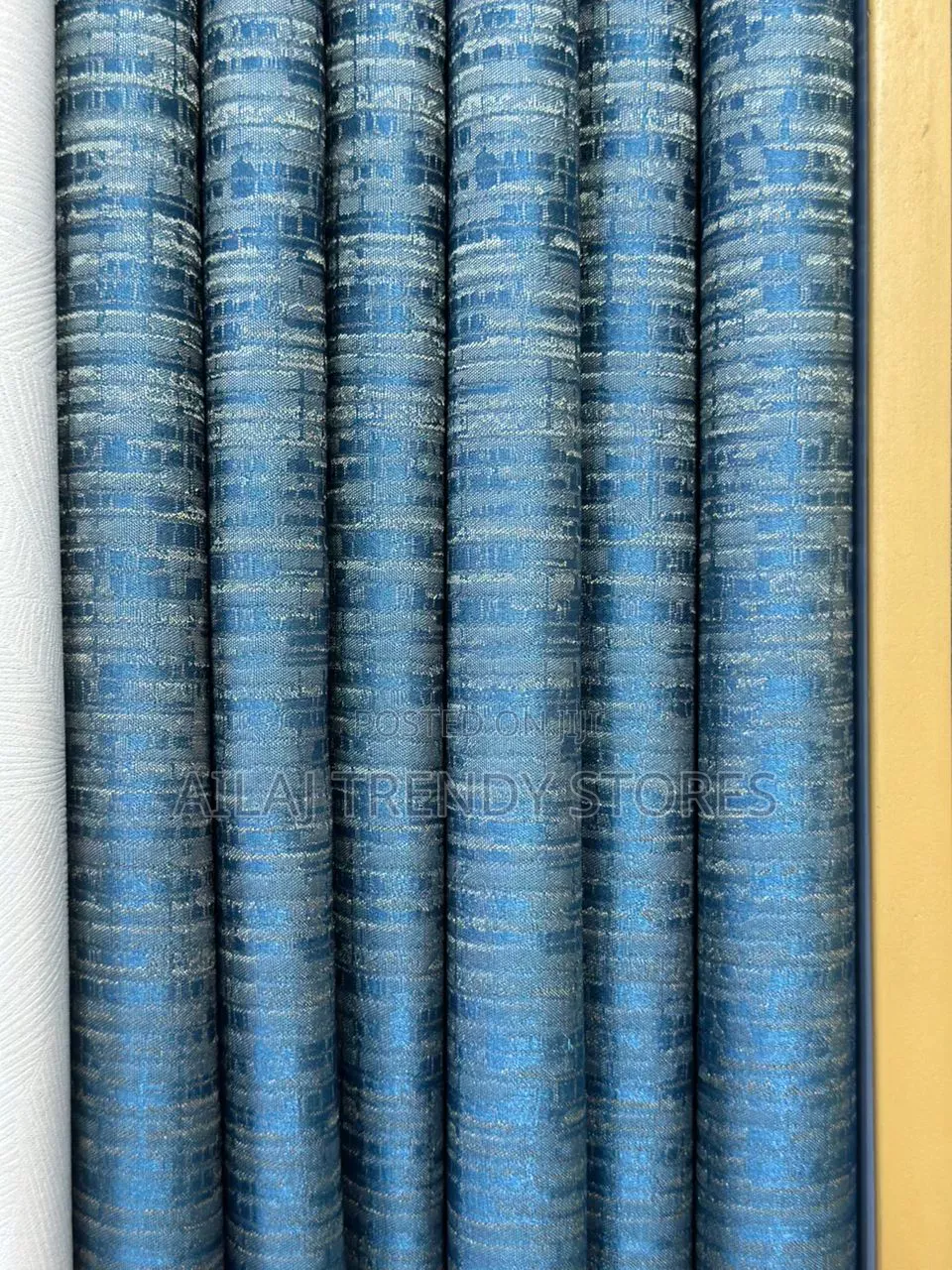Blue Recent Curtain Designs Per Metre