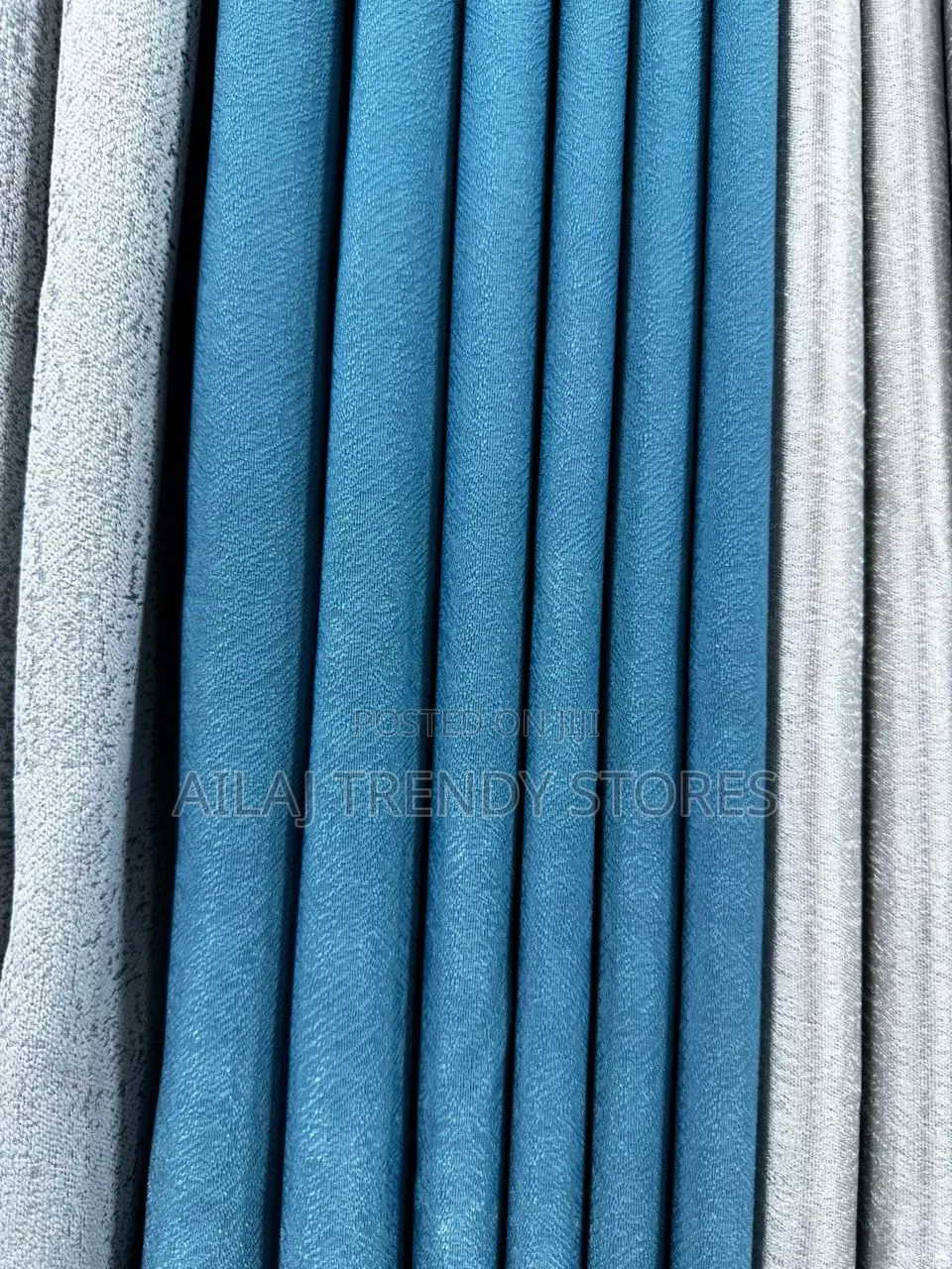 Blue Recent Curtain Designs Per Metre
