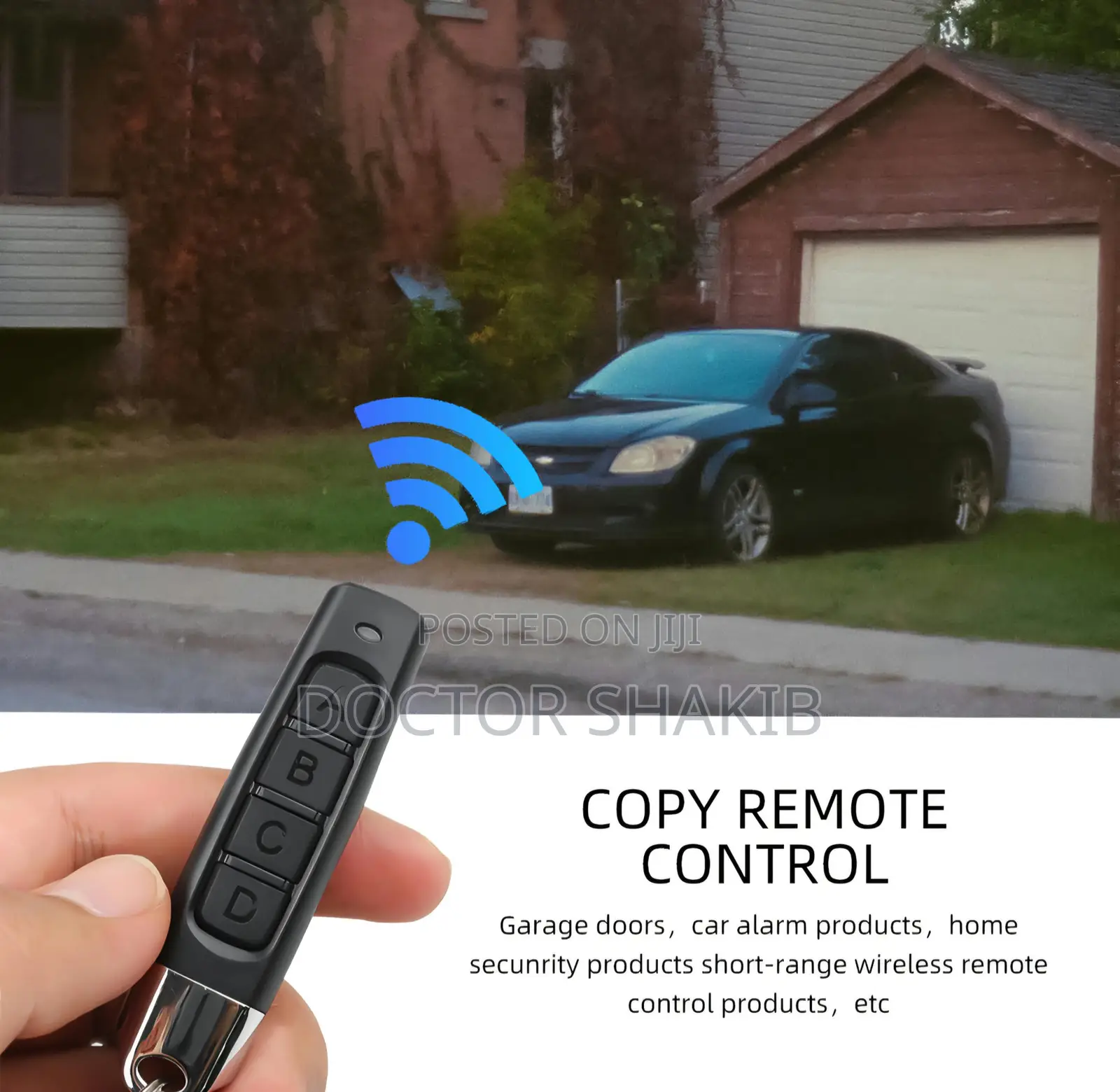 Universal Fixed-Code Remote Control Duplicator (Model AWX-9004)
