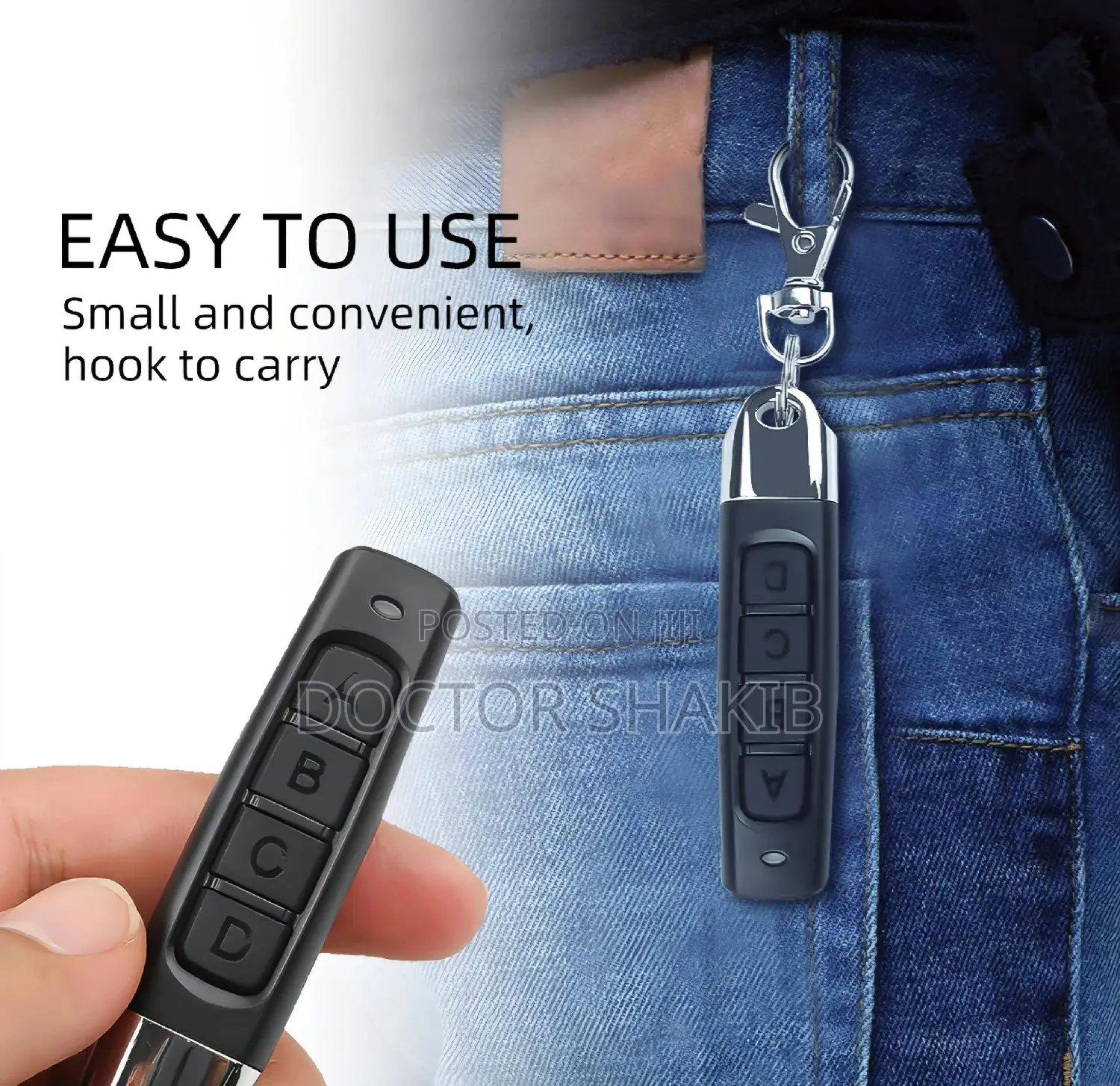 Universal Fixed-Code Remote Control Duplicator (Model AWX-9004)
