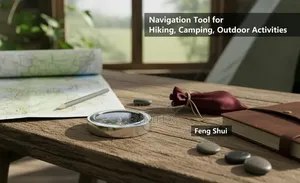 Portable Metal Pocket Magnetic Compass