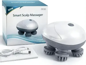 Smart Electric Head Scalp Massager With Soft Silicone Massage Claws