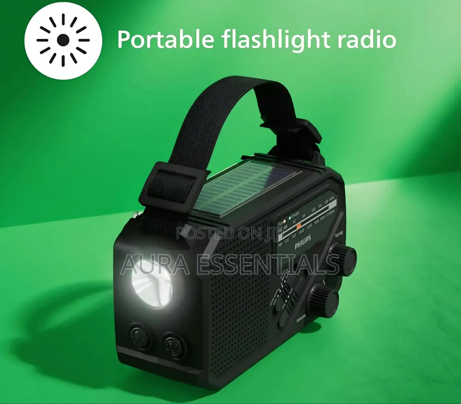 Philips TAR1609 Portable FM/AM Radio