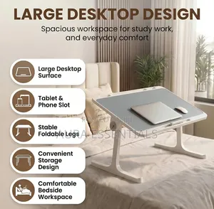 Laptop Table With USB Light