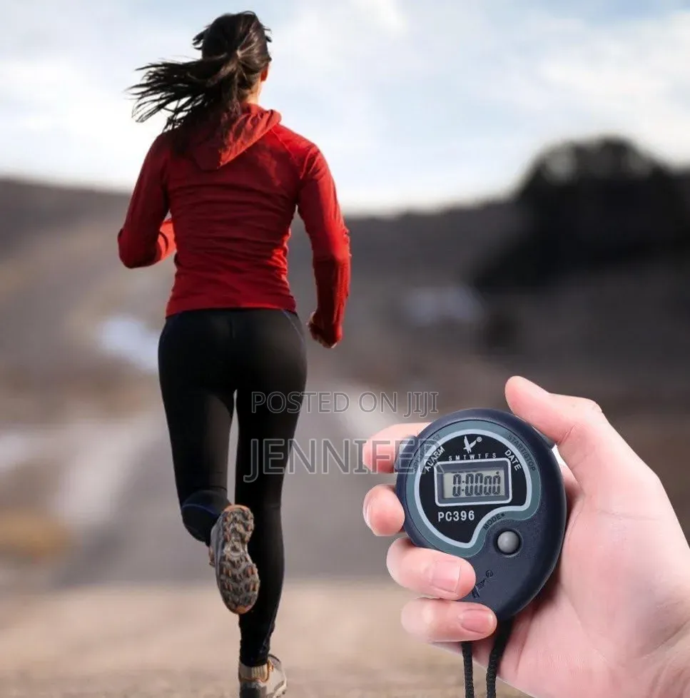 2in 1 PC396 Digital Sports Stopwatch Timer With a Whistle