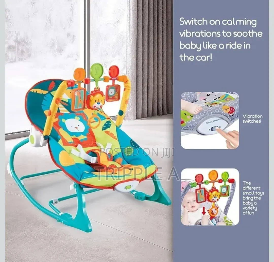 Multicolored Baby Rocker