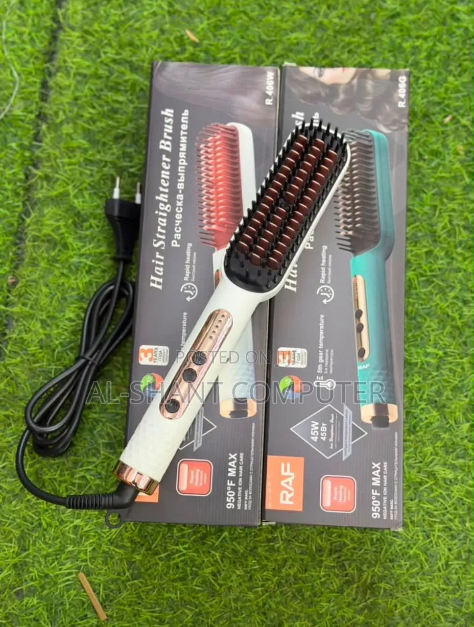 Raf Hair  Straightener Brush