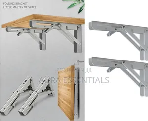 18" Heavy-Duty Folding Shelf Brackets