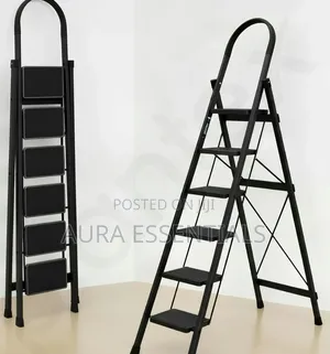 6 Steps Foldable Ladder With Anti-Skid Wide Steps