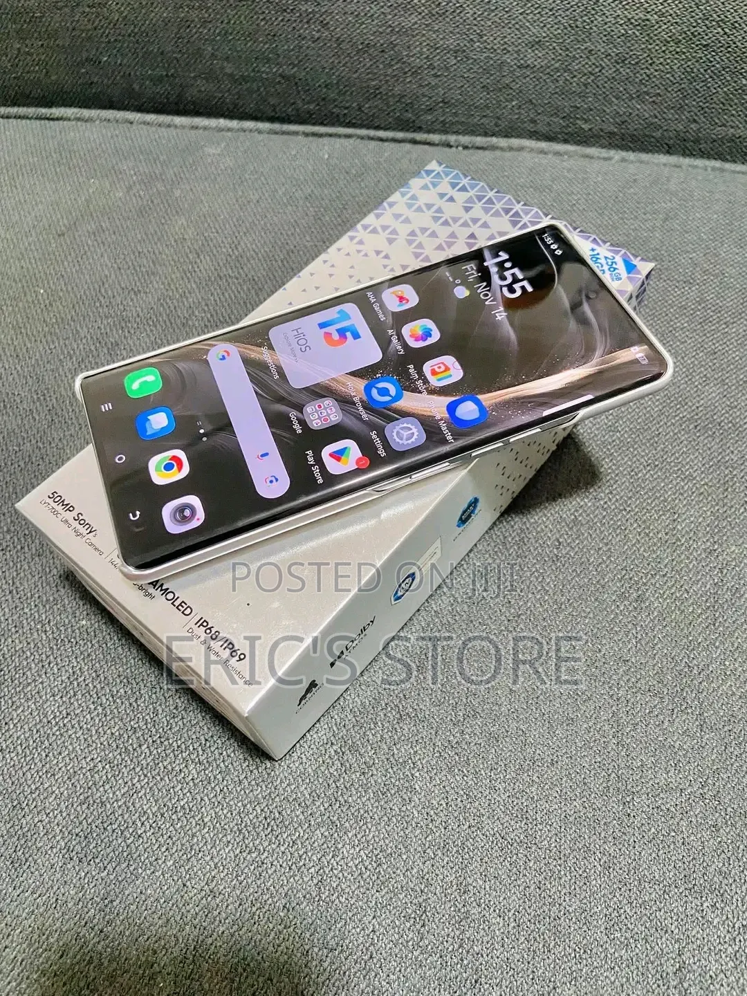 New Tecno Camon 40 Pro 5G 256 GB Black