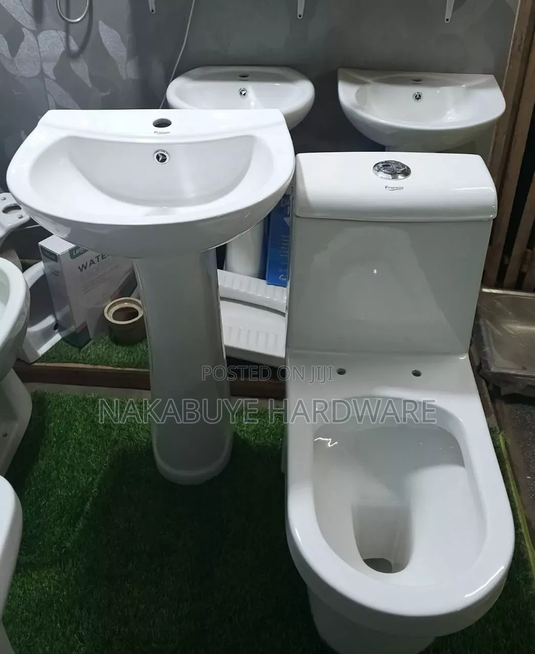 Toilet Seat With Hand Basin Complete Sets Frencia Good Quality