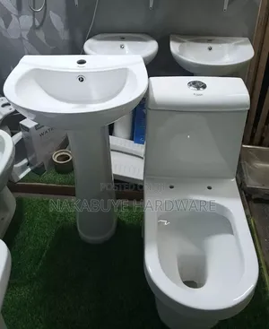 Toilet Seat With Hand Basin Complete Sets Frencia Good Quality