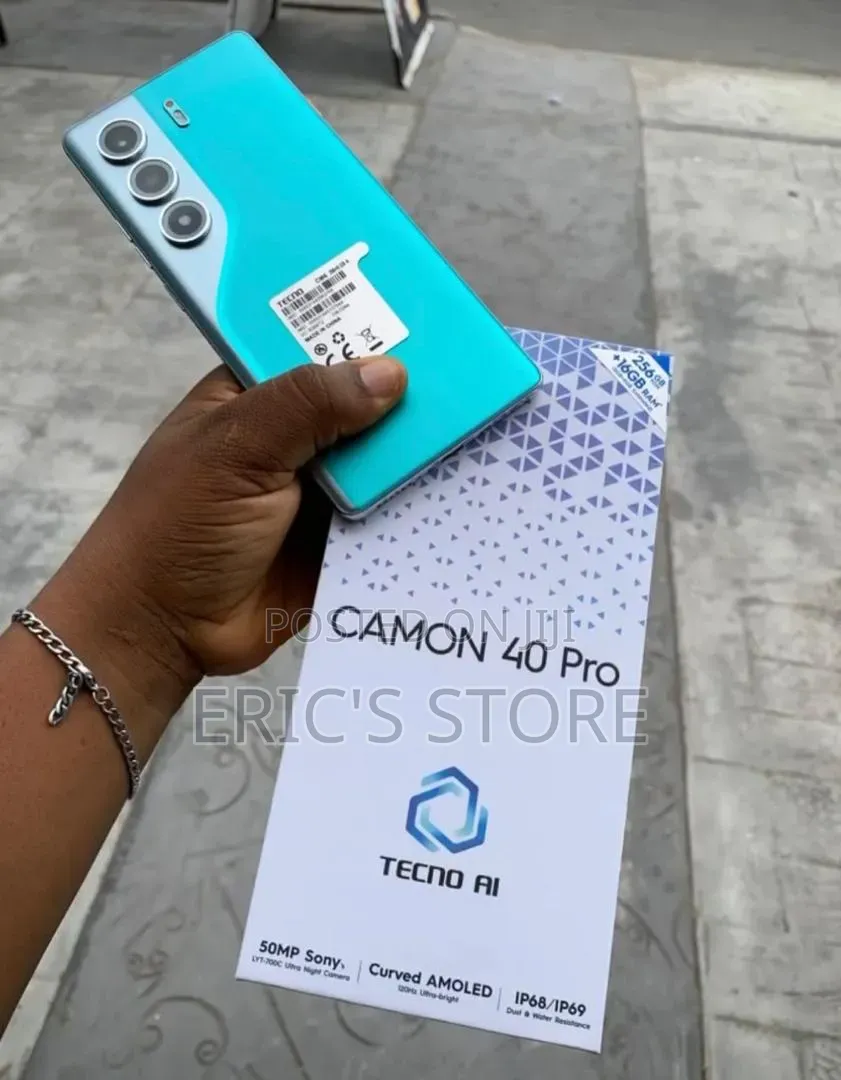 New Tecno Camon 40 Pro 5G 256 GB Green