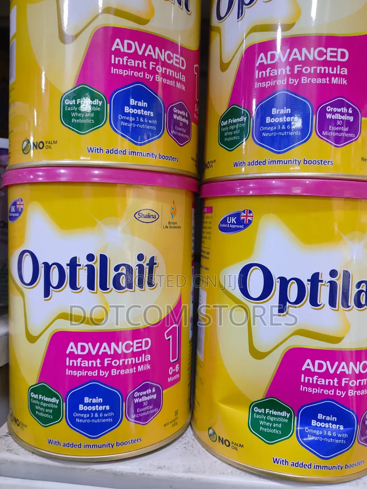 Shalina Optilait 1 Advanced Infant Formula 400g (0 -6 Months)