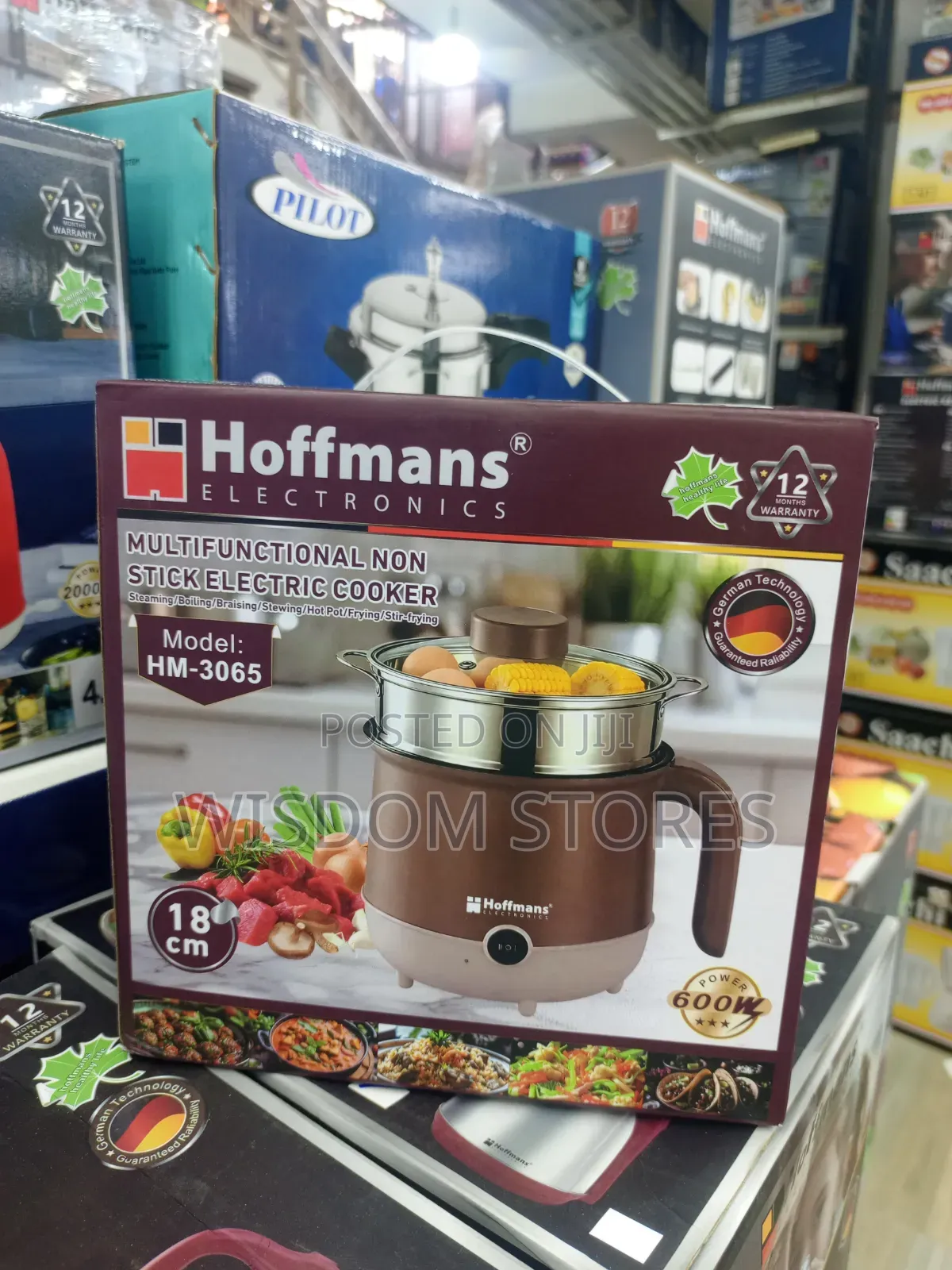 Multifunctional Non-Stick Electric Cooker (Model: HM-3065)