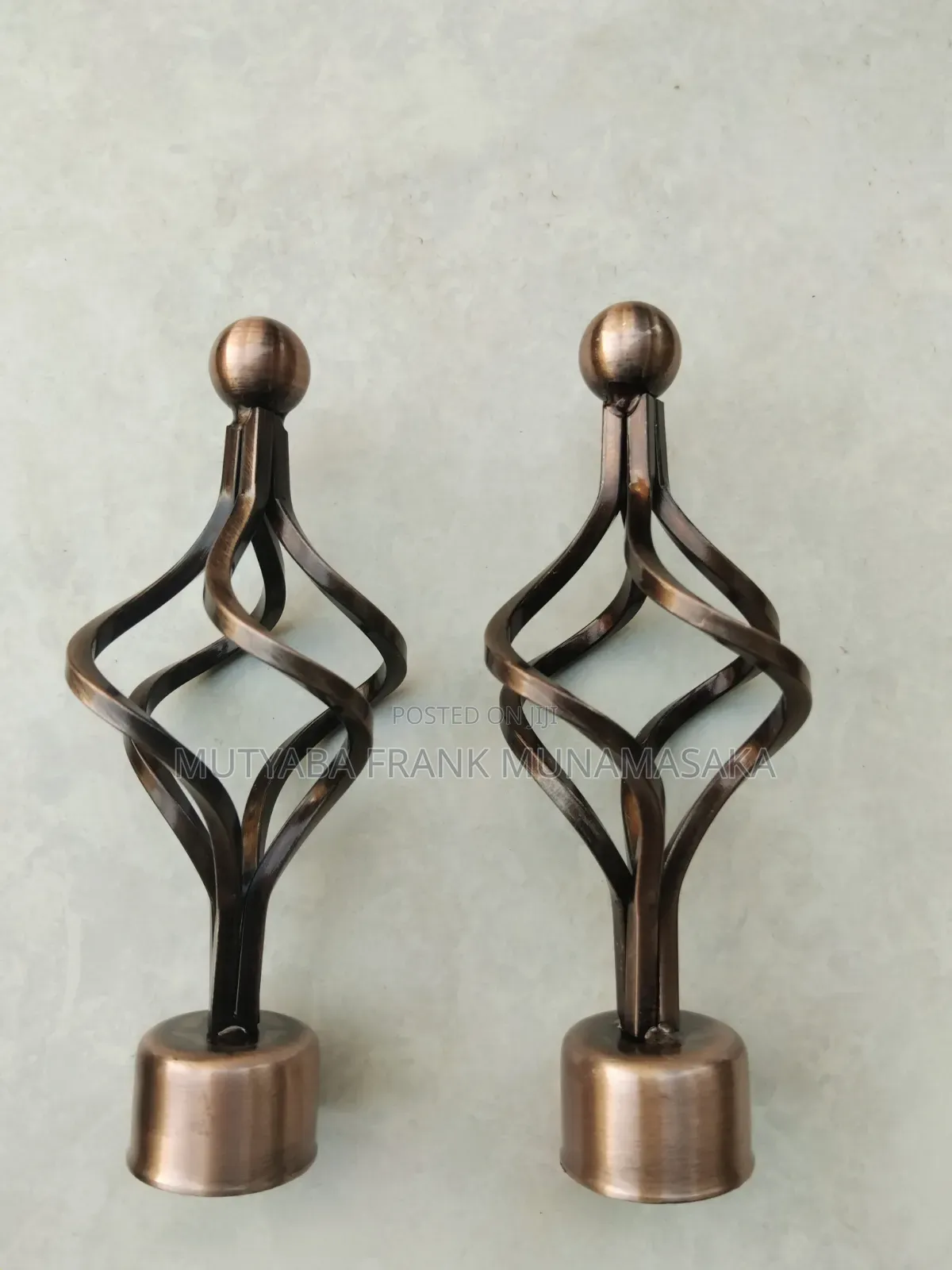 Curtain Holder and Curtain Ends