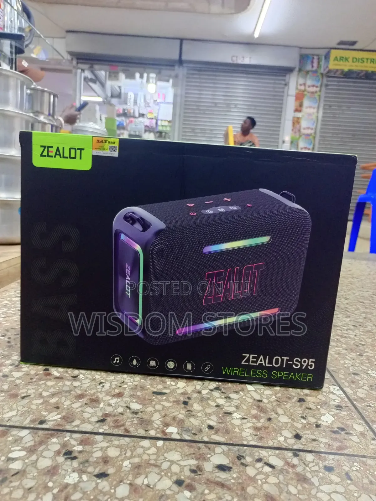 Zealot-S95 Portable Wireless Bluetooth Speaker